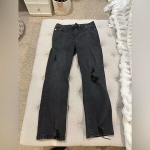 Nordstrom charcoal black jeans Size 27